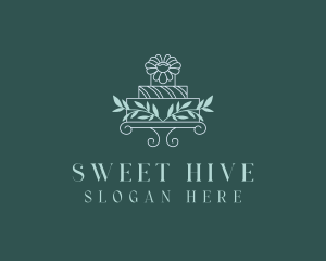 Sweet Wedding Cake  logo design