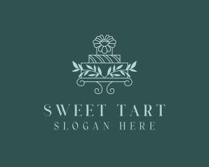 Sweet Wedding Cake  logo design