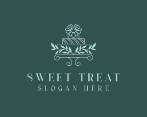 Sweet Wedding Cake  logo design