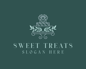 Sweet Wedding Cake  logo design