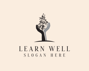 Wellness Flower Spa logo design