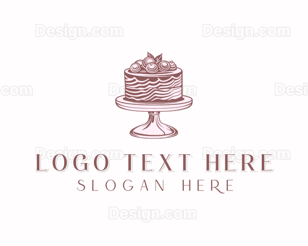 Cake Decoration Dessert Logo