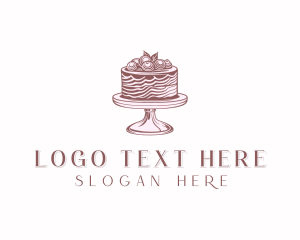 Cake Decoration Dessert logo