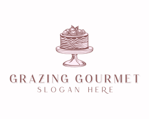 Cake Decoration Dessert logo design