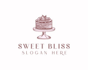 Cake Decoration Dessert logo design