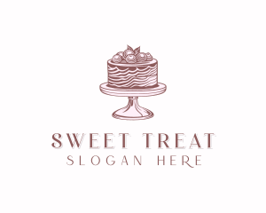 Cake Decoration Dessert logo design