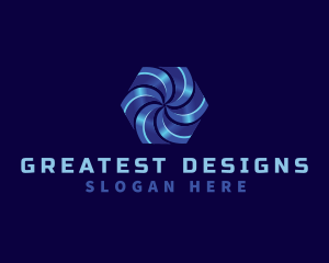 Spiral Industrial Technology logo design