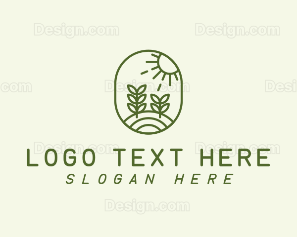 Agriculture Farm Plant Logo