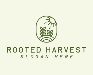 Agriculture Farm Plant logo design