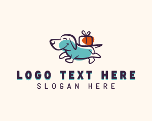 Pet Dog Puppy Gift logo