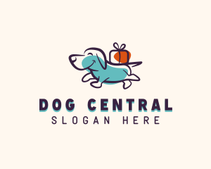 Pet Dog Puppy Gift logo design