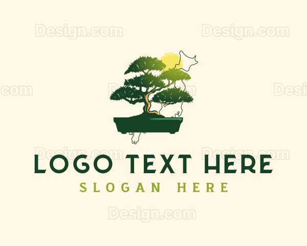 Bonsai Tree Japan Logo