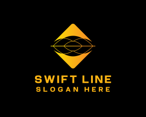 Modern Wave Line Business logo