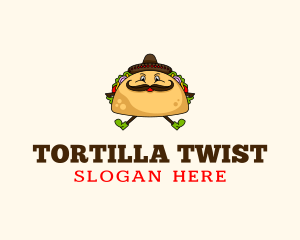 Mexican Taco Tortilla logo