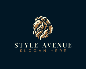 Luxury Regal Lion Logo