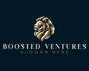 Luxury Regal Lion logo design