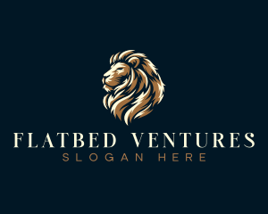 Luxury Regal Lion logo design