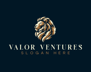 Luxury Regal Lion logo design