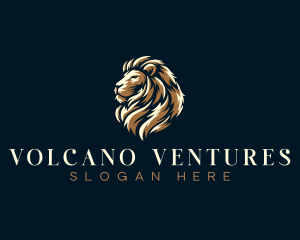 Luxury Regal Lion logo design