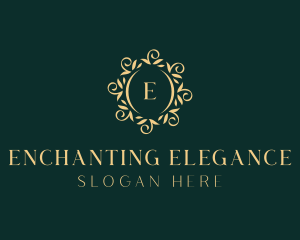 Elegant Floral Hotel logo design