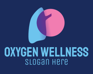 Respiratory Lung Organ logo