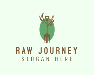 Organic Farm Fork  logo
