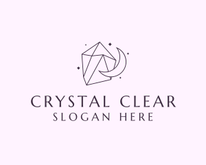Moon Crystal Boutique logo design