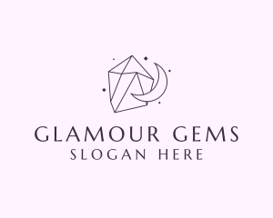 Moon Crystal Boutique logo design