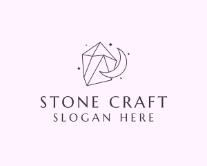 Moon Crystal Boutique logo design