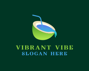 Coconut Water Juice logo