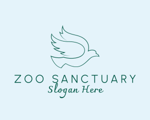 Aviary Bird Sanctuary logo design