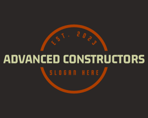 Modern Construction Business logo design