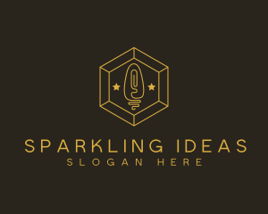 Hexagon Incandescent Light logo