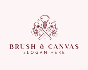 Beauty Salon Brush logo