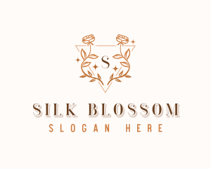 Deluxe Floral Wreath logo design