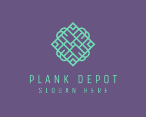 Tile Parquet Pattern logo design