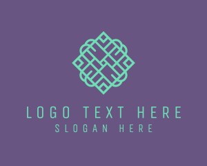 Pattern - Tile Parquet Pattern logo design