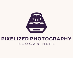 Photography Camera Photobooth logo design