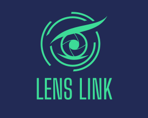 Eye Shutter Lens  logo design