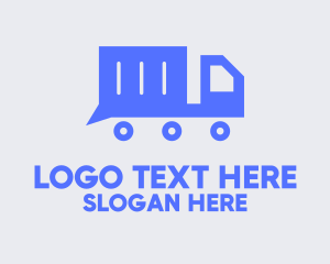 Blue Truck Messaging Logo