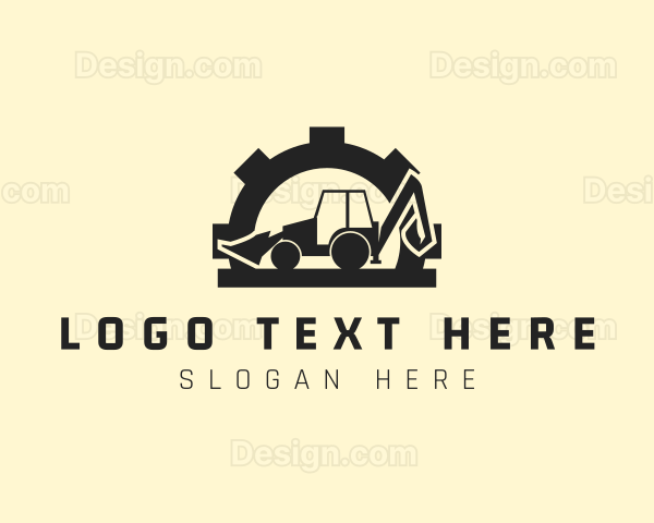 Industrial Construction Machinery Logo