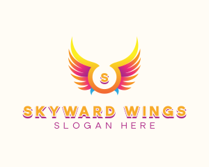 Angelic Flying Wings logo design