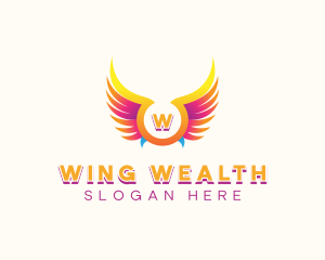 Angelic Flying Wings logo design