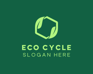 Green Eco Package logo design