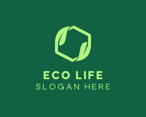 Green Eco Package logo design