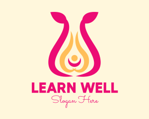 Beauty Wellness Spa logo design