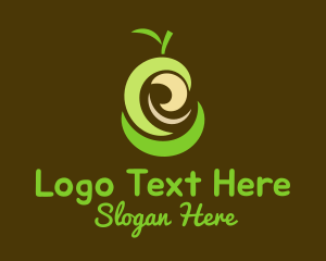 Fresh Organic Pear  Logo