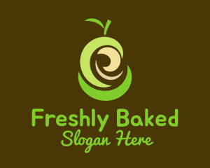 Fresh Organic Pear  logo design