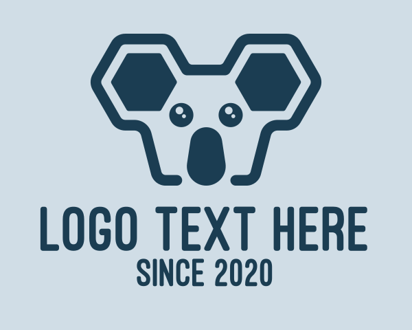 Koala logo example 1