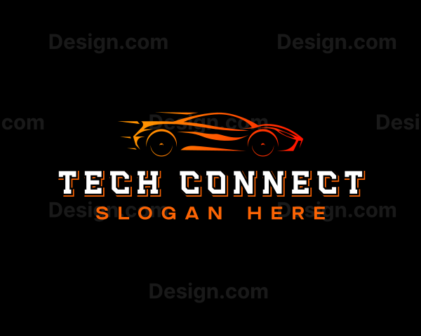 Fast Modern Automobile Logo